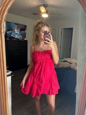 ASOS Hot Pink Mini Sundress